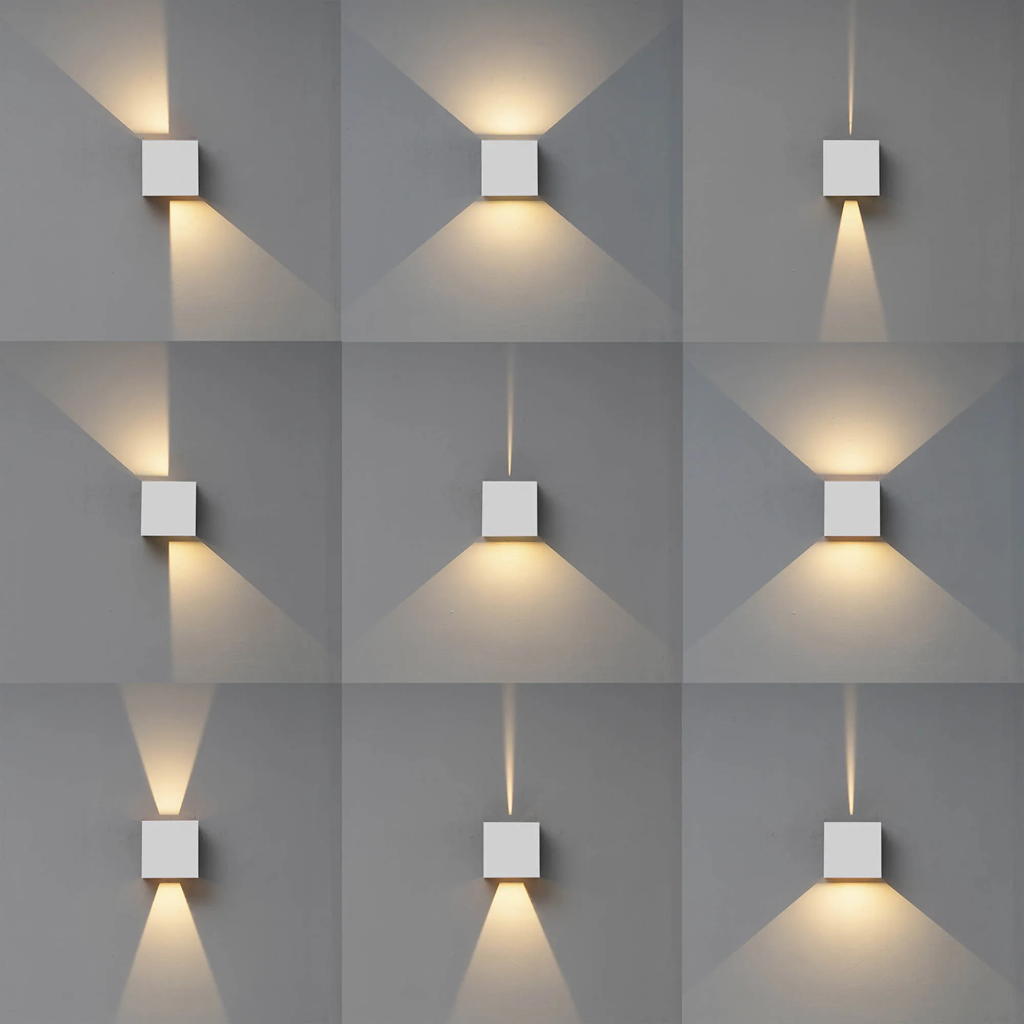 Davos Wall Lamp 2 x 6W LED M7648  Mantra Fusion Davos Sand White